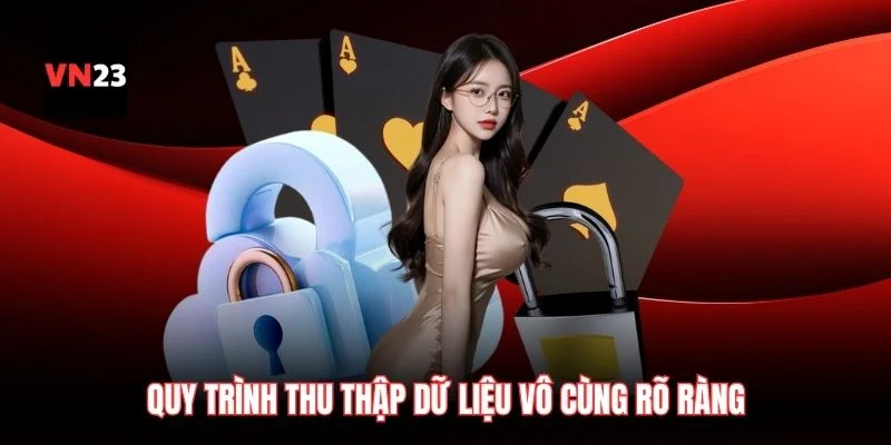 Quy trình thu thập dữ liệu vô cùng rõ ràng